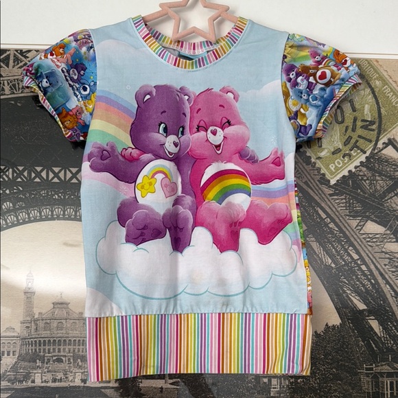 Care Bears Other - Care Bears Rainbow and Cloud Short Sleeve Tee